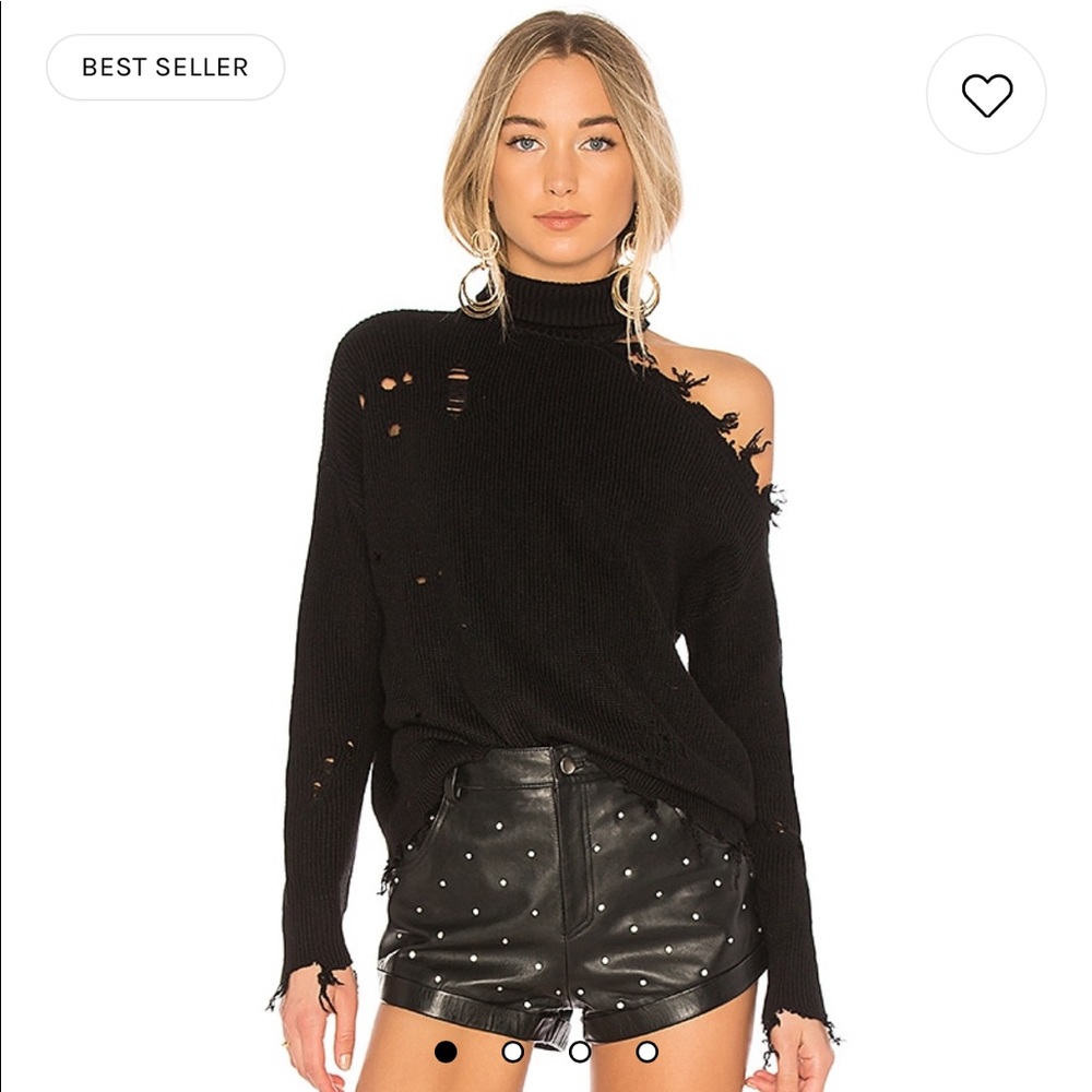 Lovers and friend, black sweater in XS